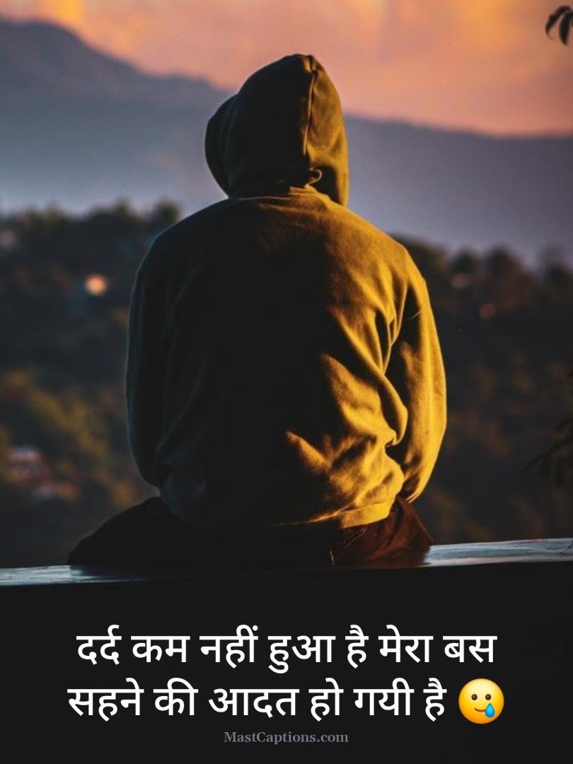 Instagram Sad Captions In Hindi